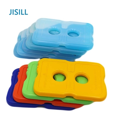 Double Holes Hard Plastic Slim Cool Cooler Fit And Fresh Ice Packs For Cooler Bag