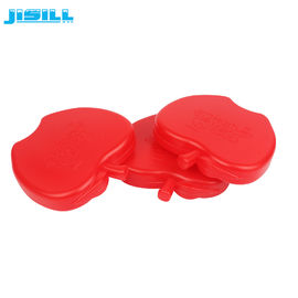 High Efficiency Reusable Cute Ice Packs Bpa Free Red Apple Shape Ice Bricks For Cooler Bags
