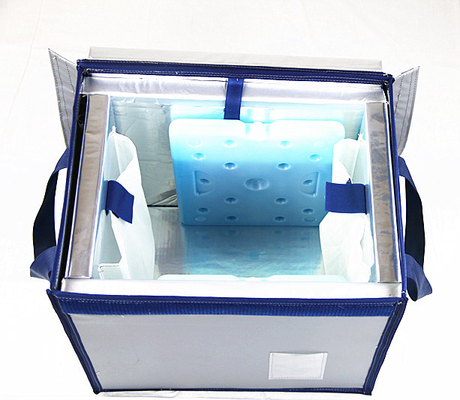 Portable Foldable Medical Cool Box Lightweight Camping Cooler Ice Box 25 Litres