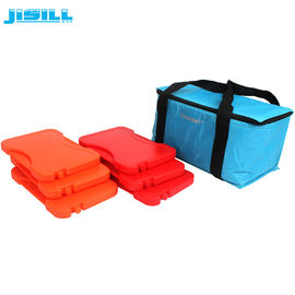 Safe Material PP Plastic Red Reusable Hot Cold Pack For Lunch Box