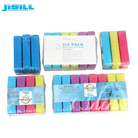 Portable Blue  Mini Ice Packs Used In Frozen Food Fresh With Customized Packaging